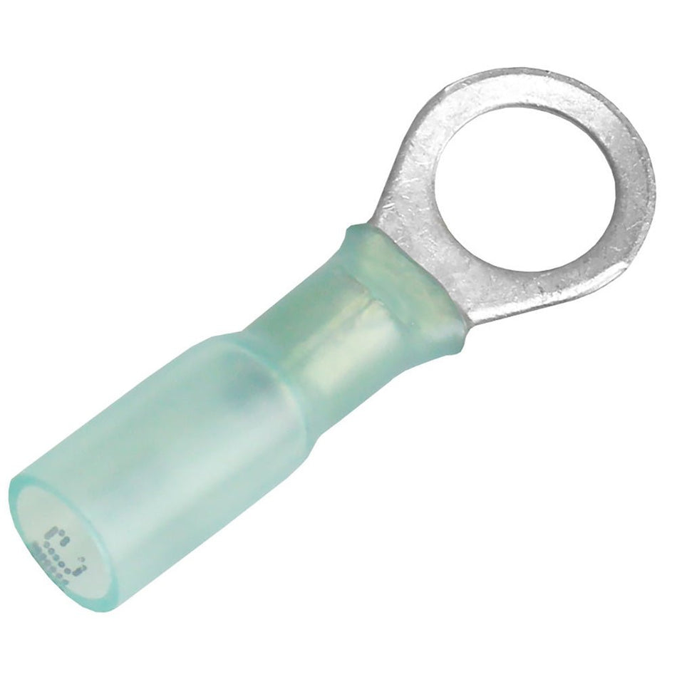 Pacer 16 - 14 AWG Heat Shrink Ring Terminal - 5/16" Stud Size - 100 Pack - Get Tight Gear