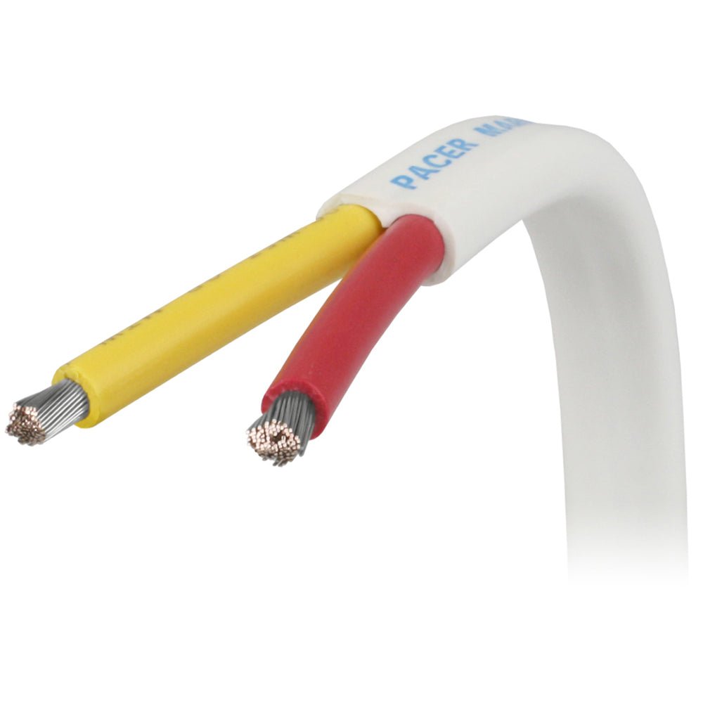 Pacer 18/2 AWG Safety Duplex Cable - Red/Yellow - 500' - Get Tight Gear