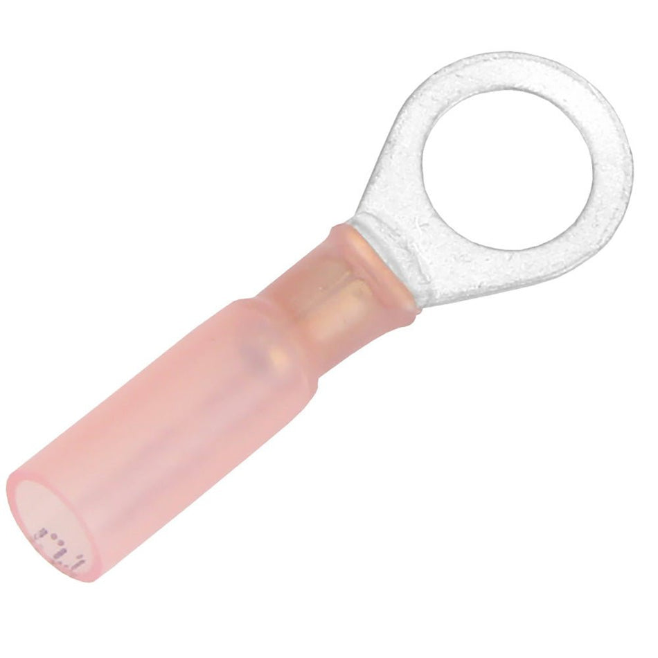 Pacer 22 - 18 AWG Heat Shrink Ring Terminal - 5/16" Stud Size - 3 Pack - Get Tight Gear