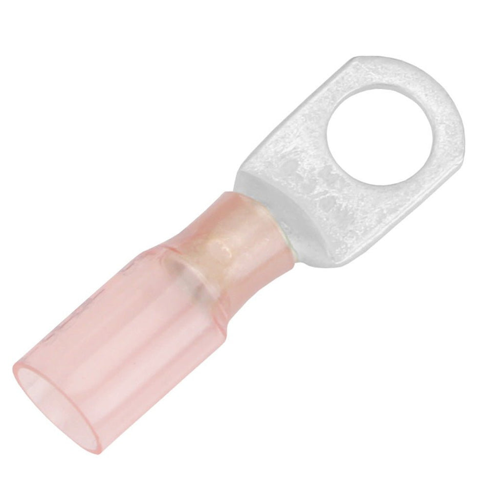 Pacer 8 AWG Heat Shrink Ring Terminal - 3/8" Stud Size - 25 Pack - Get Tight Gear