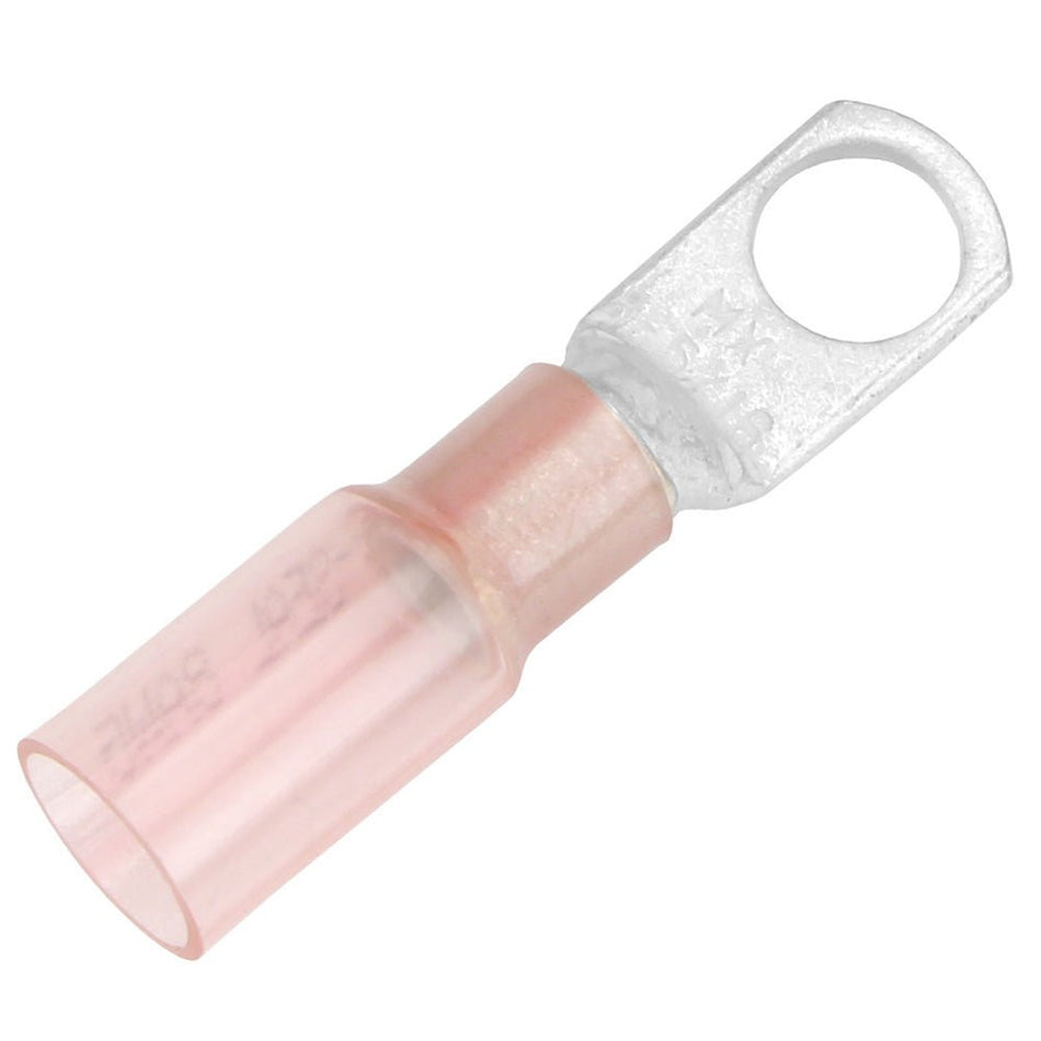 Pacer 8 AWG Heat Shrink Ring Terminal - 5/16" Stud Size - 25 Pack - Get Tight Gear