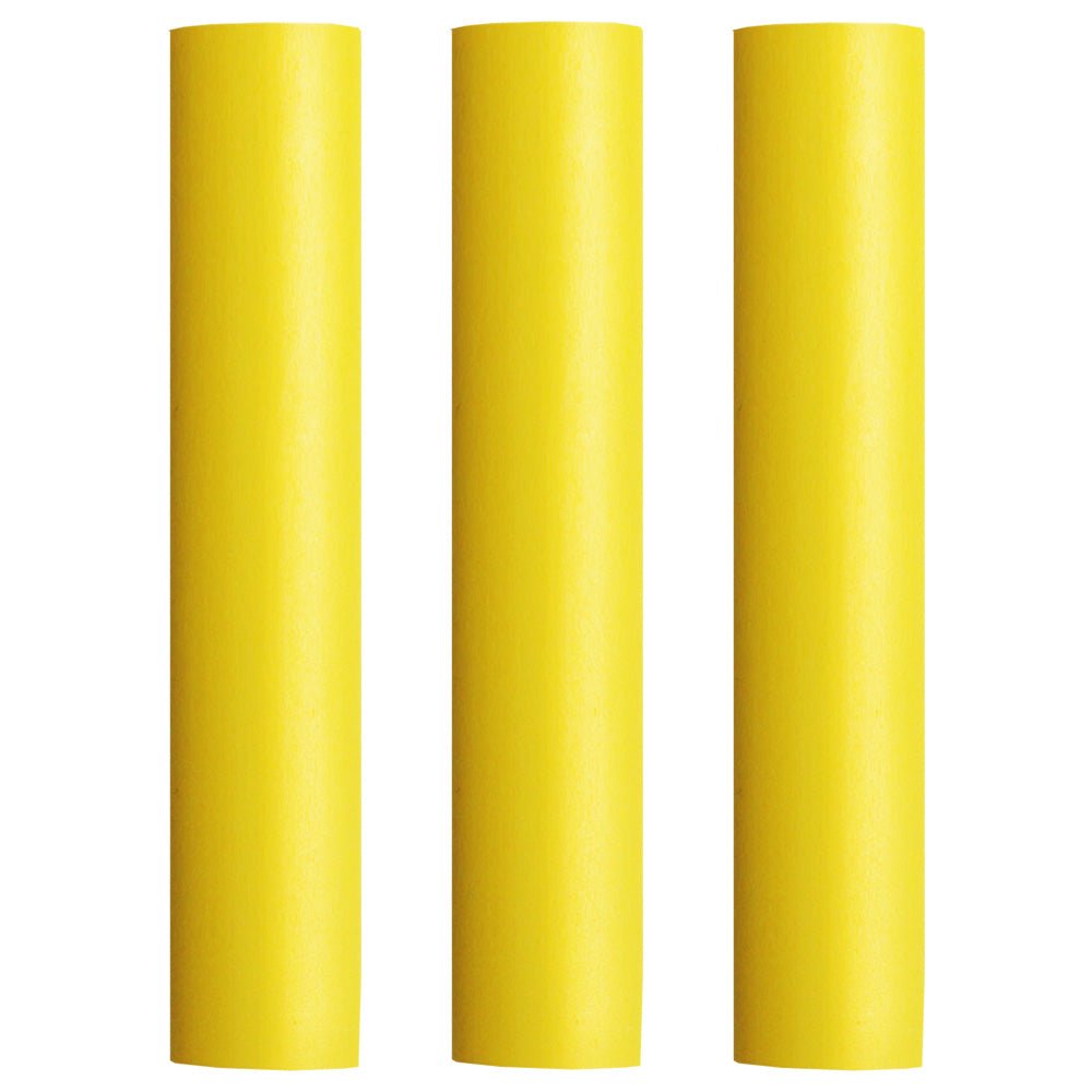 Pacer Battery Cable Heat Shrink Tubing - 1" x 12" - Yellow (3 - Pieces) - Get Tight Gear
