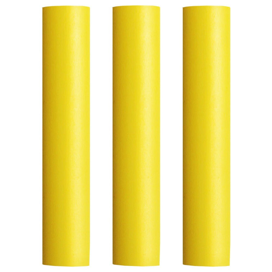 Pacer Battery Cable Heat Shrink Tubing - 1" x 12" - Yellow (3 - Pieces) - Get Tight Gear