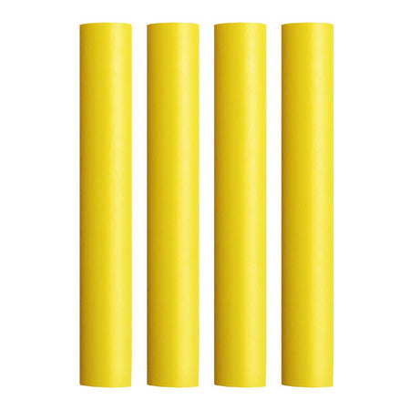 Pacer Battery Cable Heat Shrink Tubing - 3/4" x 12" - Yellow (4 - Pieces) - Get Tight Gear
