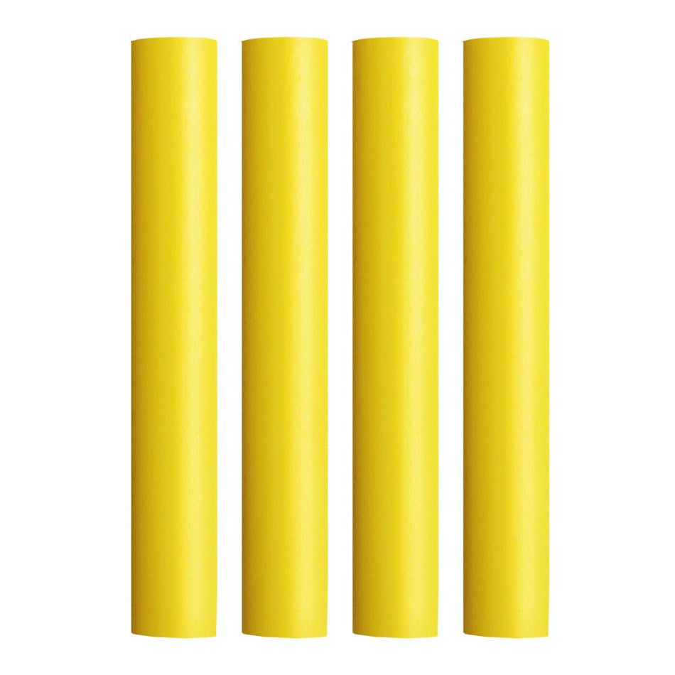 Pacer Battery Cable Heat Shrink Tubing - 3/4" x 12" - Yellow (4 - Pieces) - Get Tight Gear
