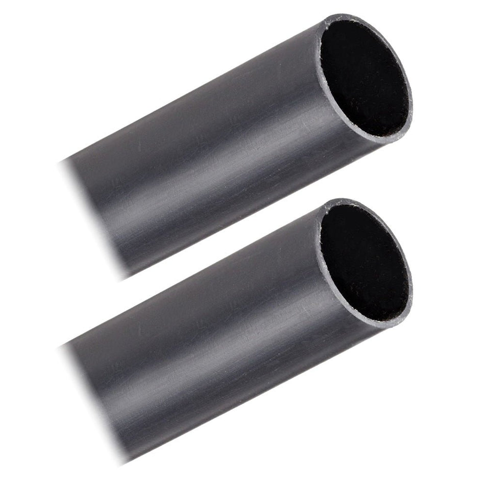 Pacer Battery Cable Heavy Wall Heat Shrink Tubing - 1" x 12" - Black (2 - Pieces) - Get Tight Gear