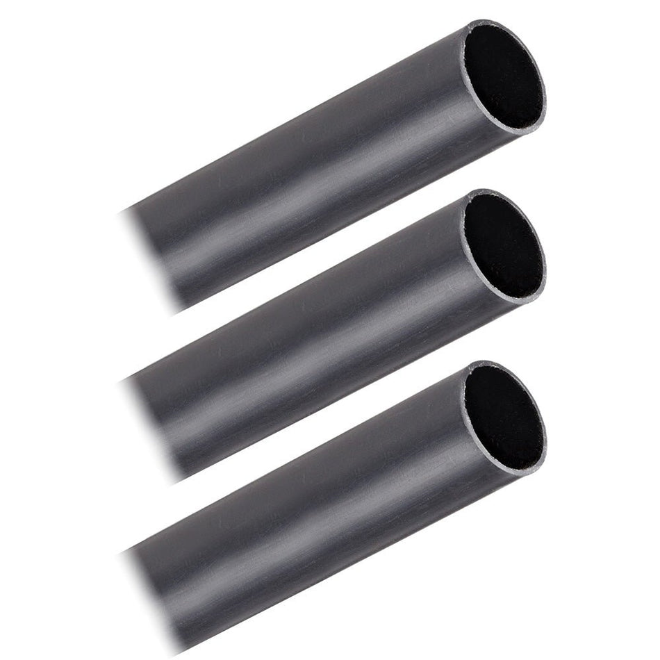 Pacer Battery Cable Heavy Wall Heat Shrink Tubing - 3/4" x 12" - Black (3 - Pieces) - Get Tight Gear