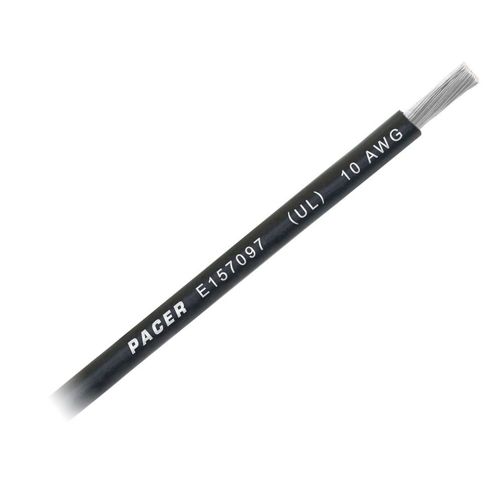 Pacer Black 10 AWG Battery Cable - Sold By The Foot - Get Tight Gear