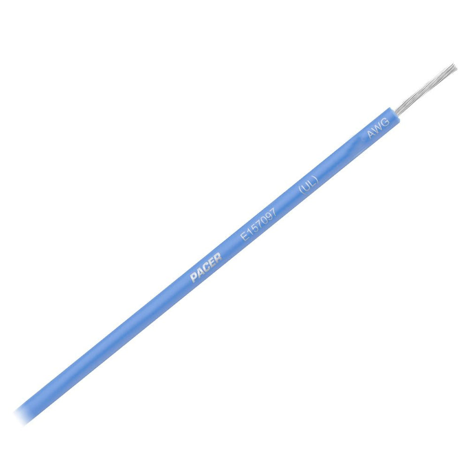 Pacer Blue 16 AWG Primary Wire - 25' - Get Tight Gear
