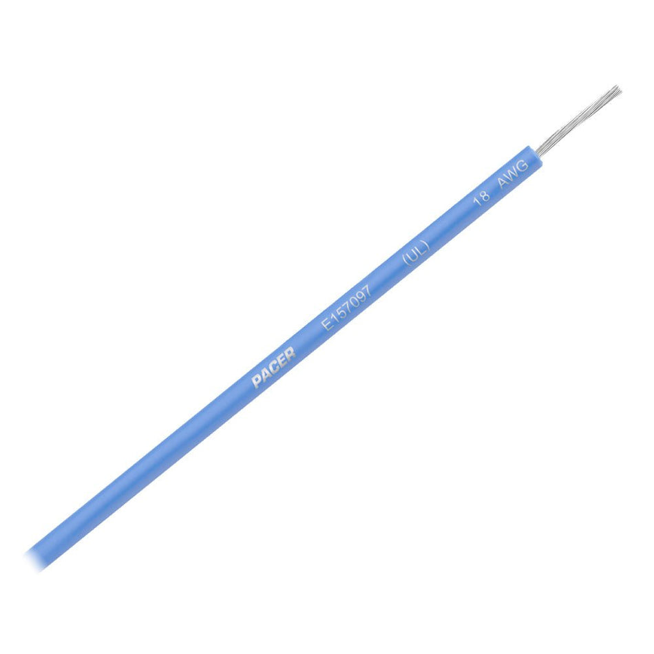 Pacer Blue 18 AWG UL Marine Wire - 35' - Get Tight Gear