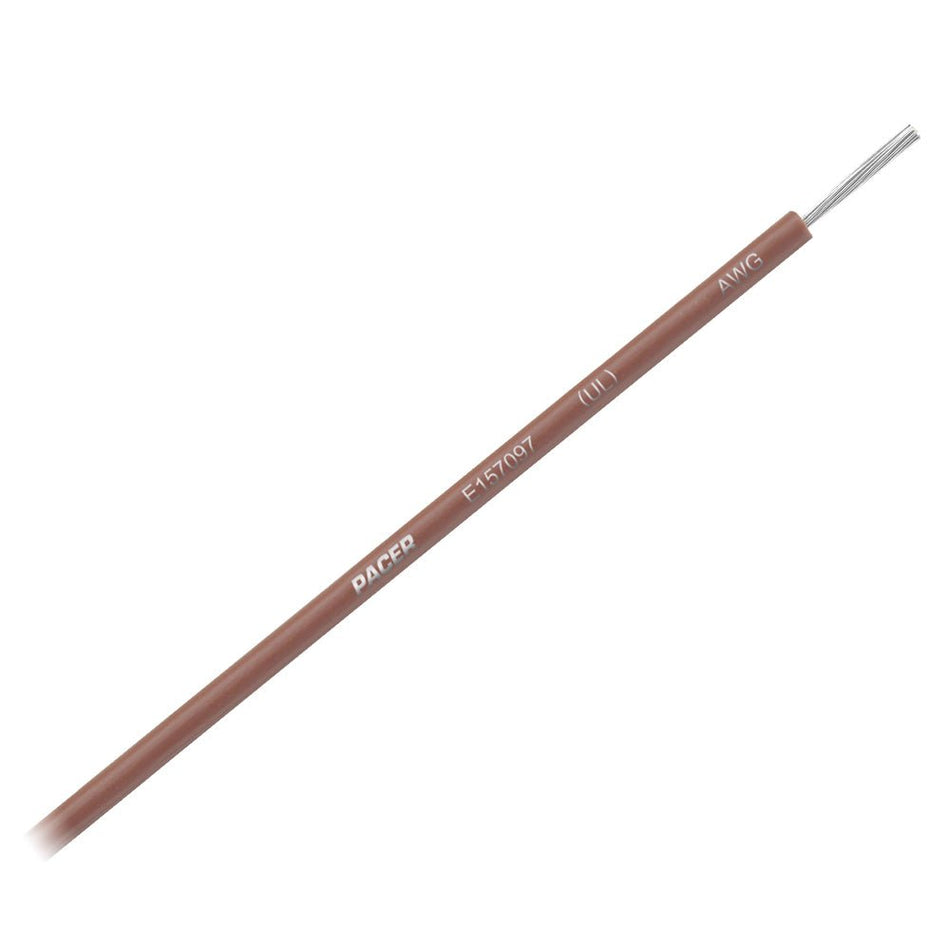 Pacer Brown 16 AWG Primary Wire - 25' - Get Tight Gear