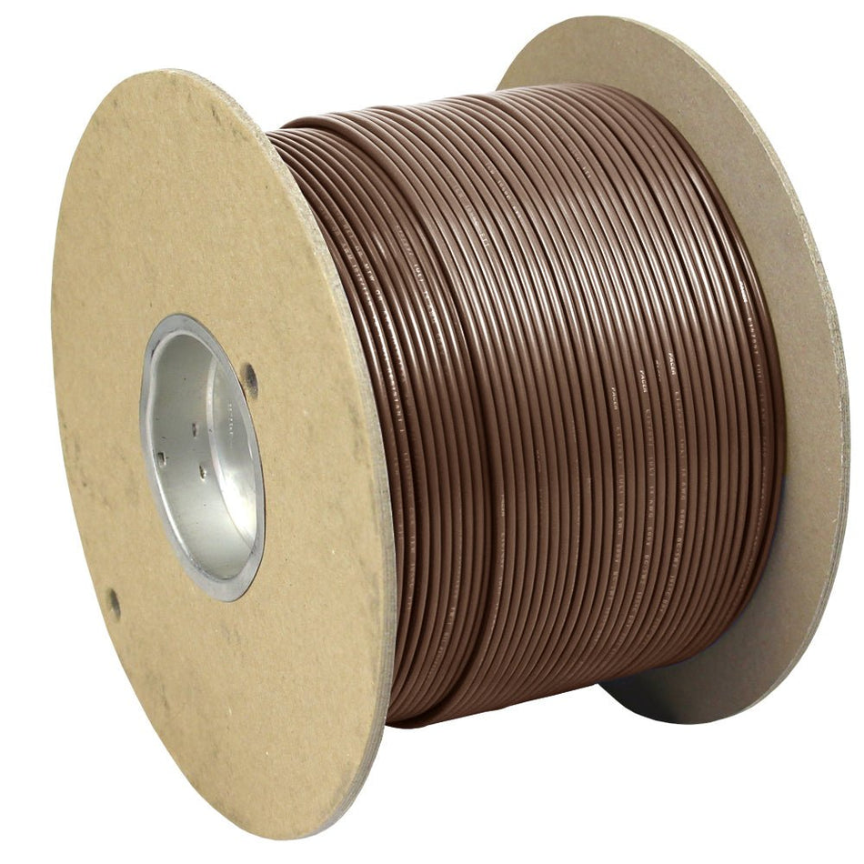 Pacer Brown 18 AWG Primary Wire - 1,000' - Get Tight Gear