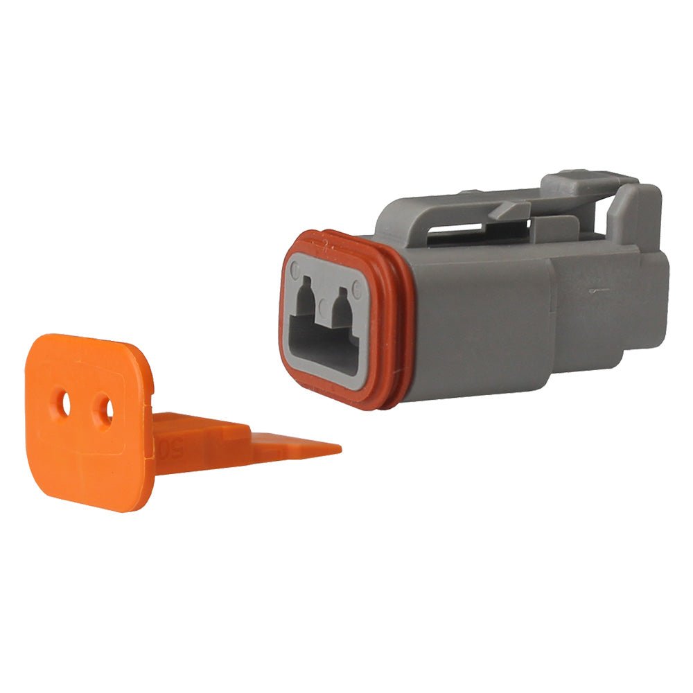 Pacer Deutsch DT Plug & Wedge Lock Kit - 2 Position - 10 Pack - Get Tight Gear