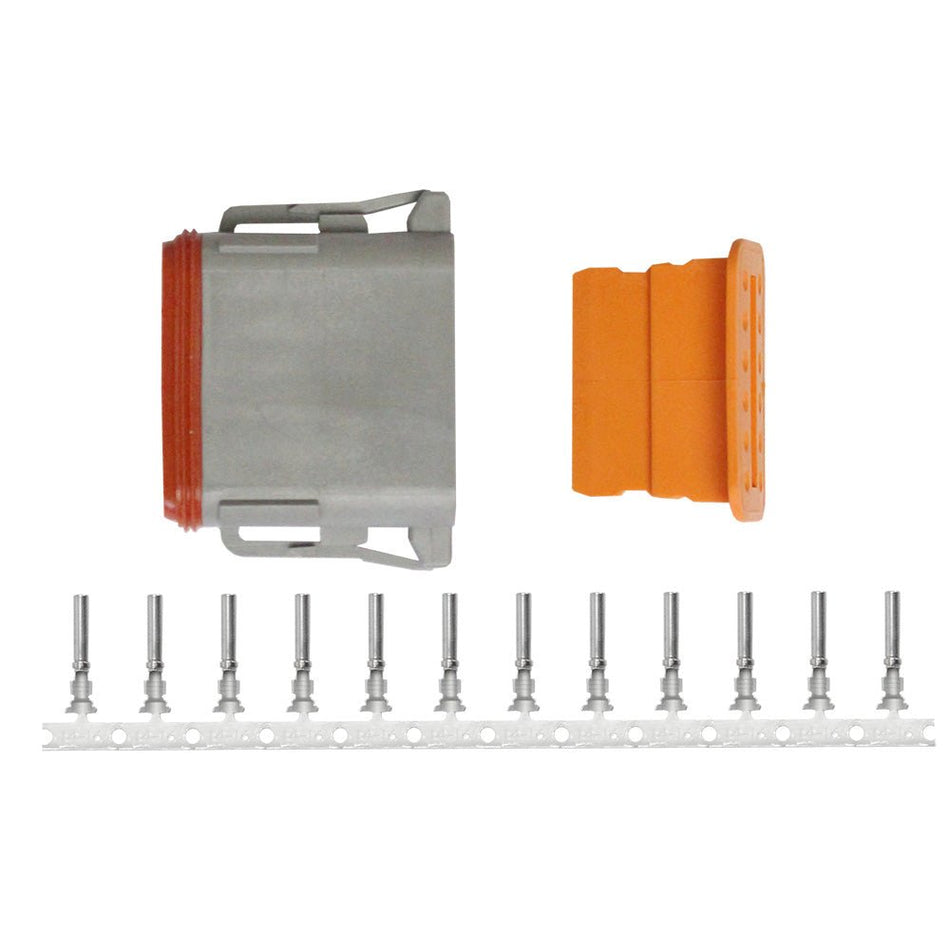 Pacer DT Deutsch Plug Repair Kit - 14 - 18 AWG (12 Position) - Get Tight Gear