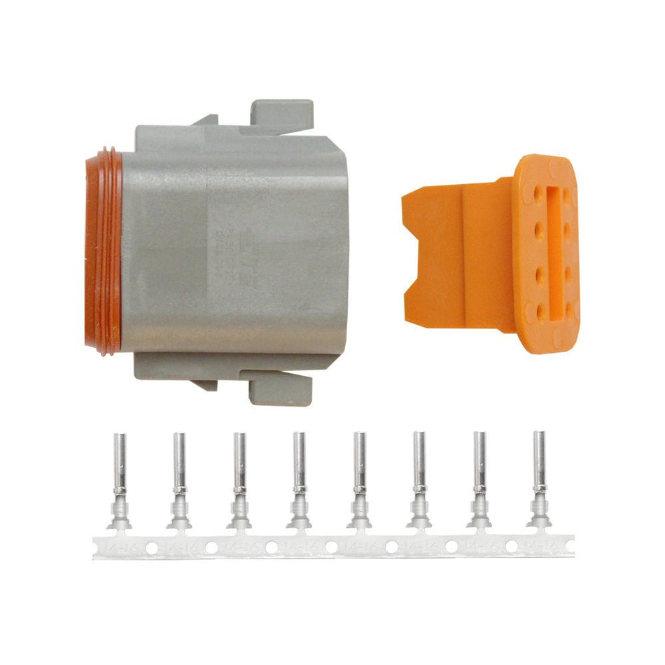 Pacer DT Deutsch Plug Repair Kit - 14 - 18 AWG (8 Position) - Get Tight Gear