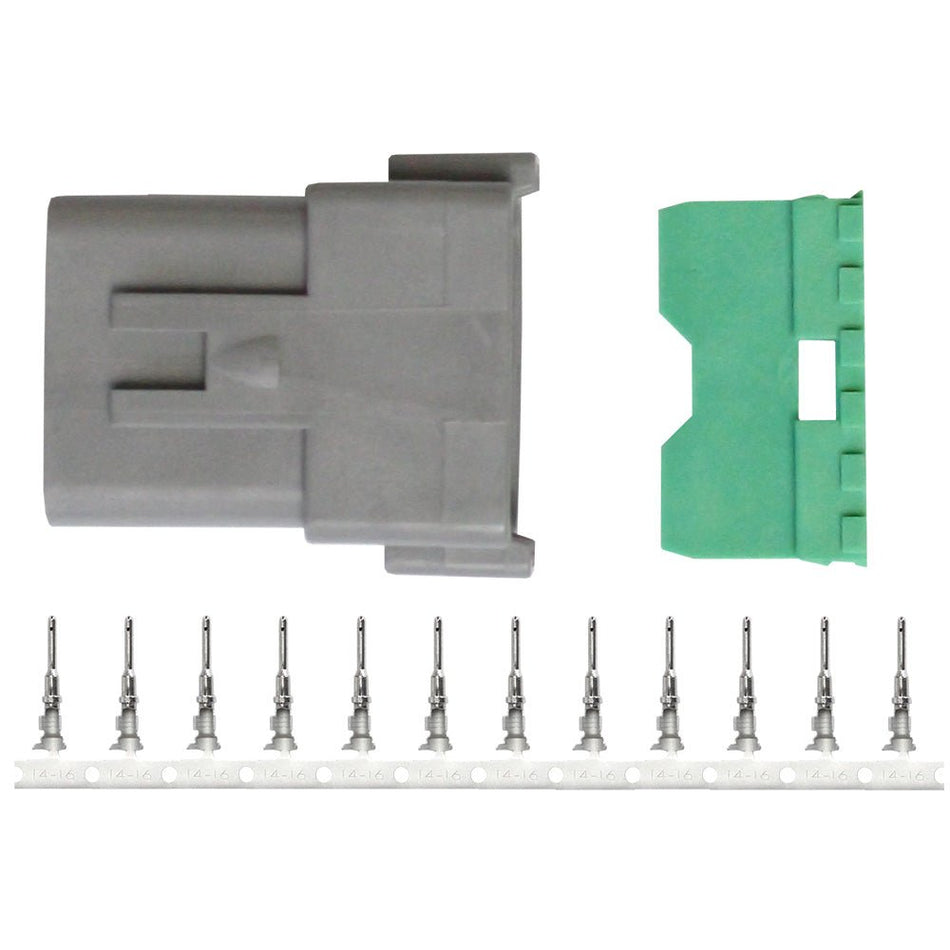Pacer DT Deutsch Receptacle Repair Kit - 14 - 18 AWG (12 Position) - Get Tight Gear