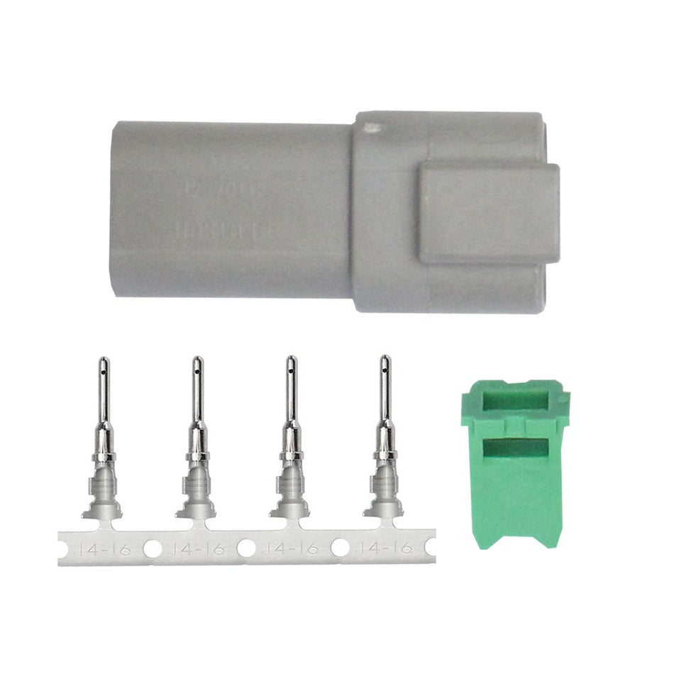 Pacer DT Deutsch Receptacle Repair Kit - 14 - 18 AWG (4 Position) - Get Tight Gear