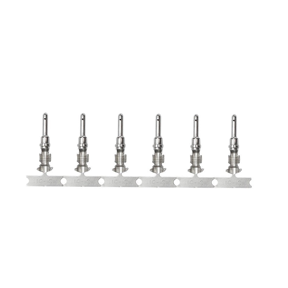 Pacer DTP Deutsch Pin f/10 AWG Wire - Size 12 Contact (25 Pack) - Get Tight Gear