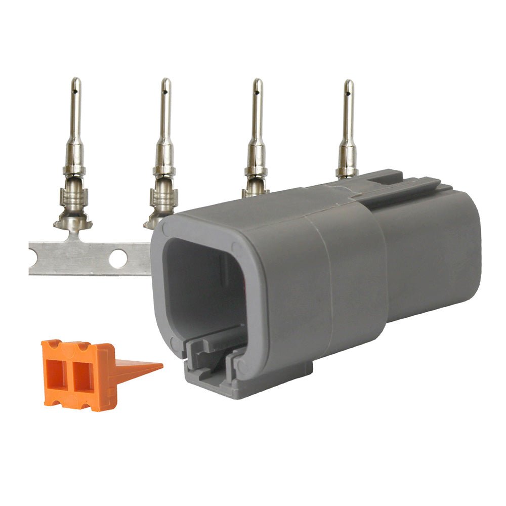 Pacer DTP Deutsch Receptacle Repair Kit - 14 - 12 AWG (4 Position) - Get Tight Gear