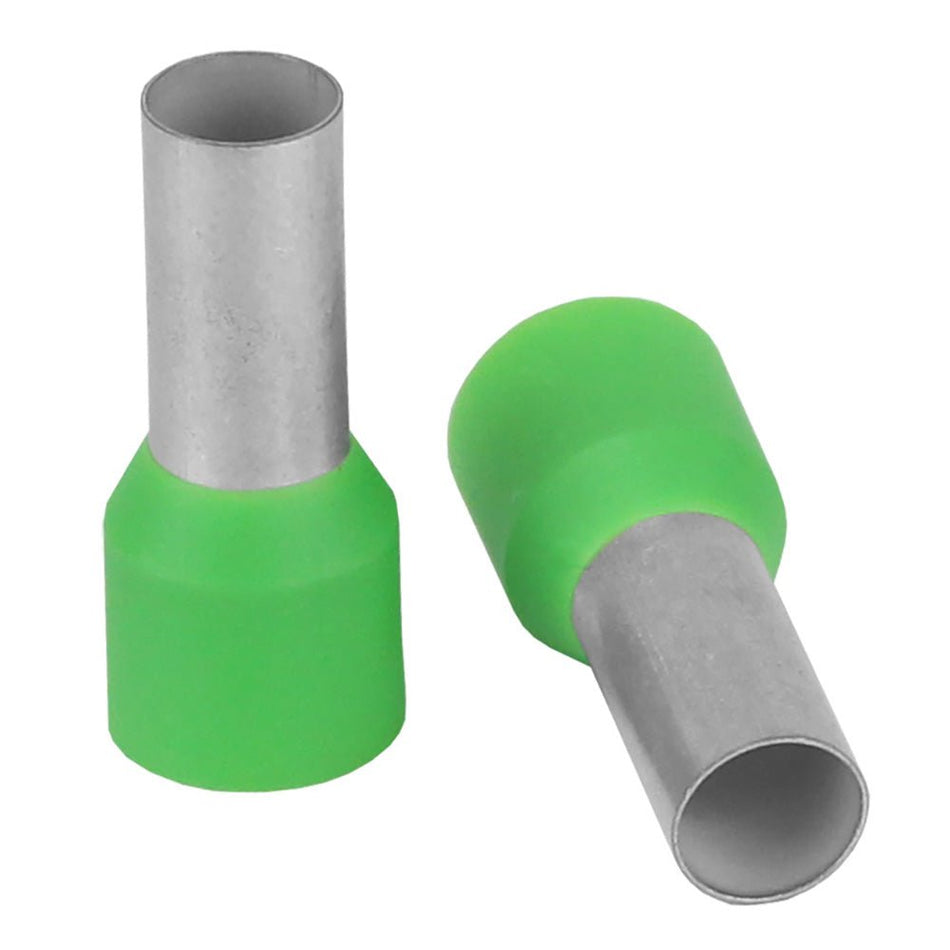 Pacer Green 6 AWG Wire Ferrule - 12mm Length - 10 Pack - Get Tight Gear