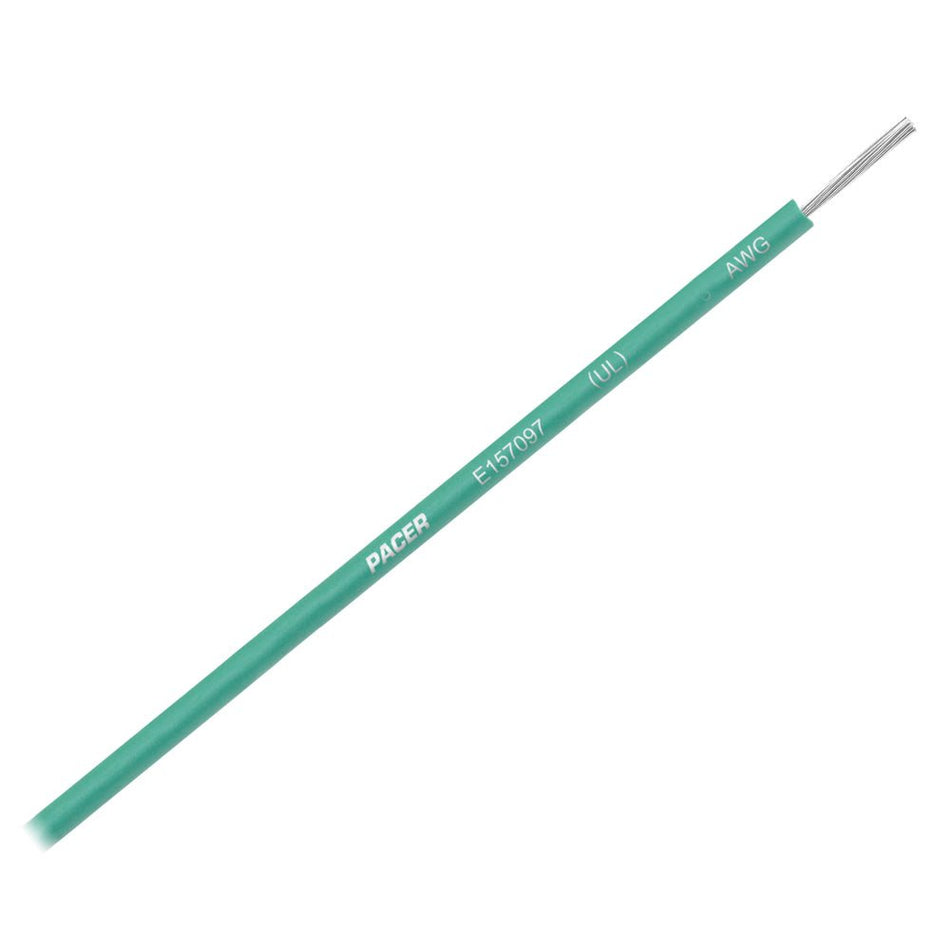 Pacer Green 8 AWG Primary Wire - 25' - Get Tight Gear