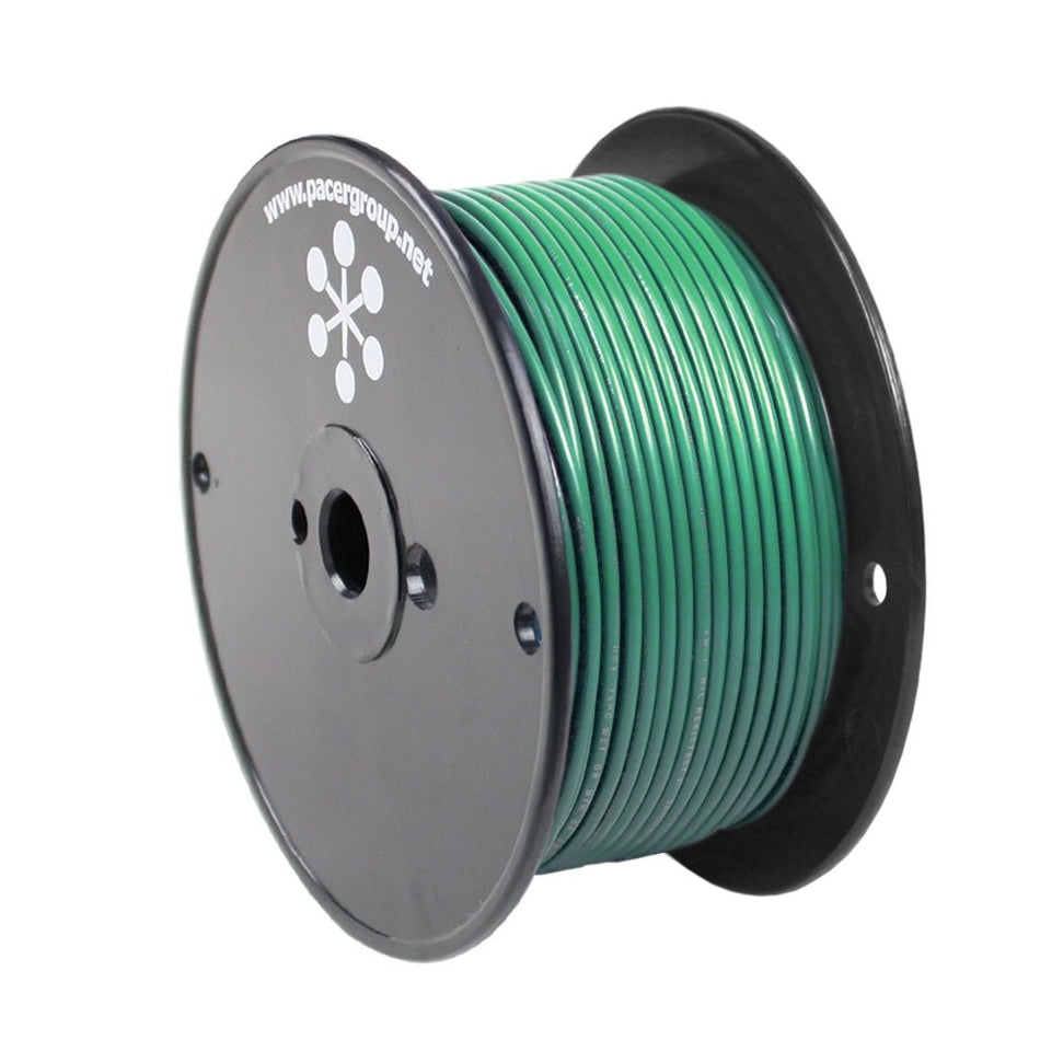 Pacer Green 8 AWG Primary Wire - 250' - Get Tight Gear