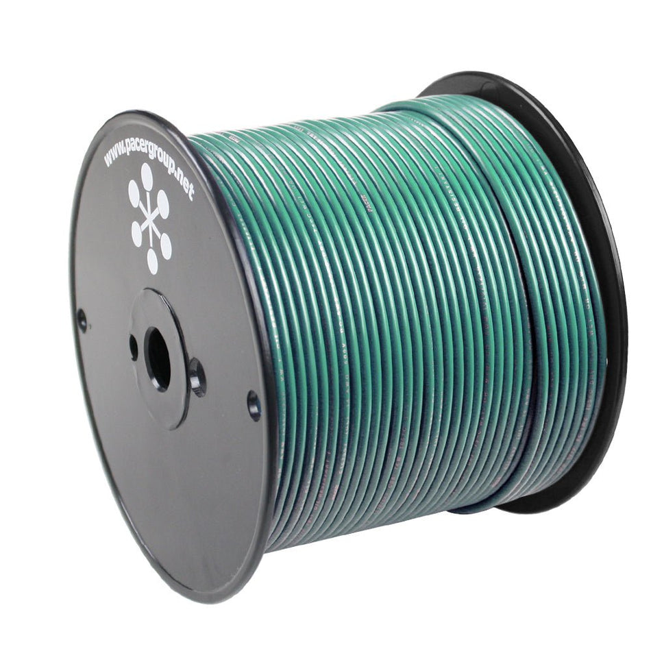 Pacer Green 8 AWG Primary Wire - 500' - Get Tight Gear