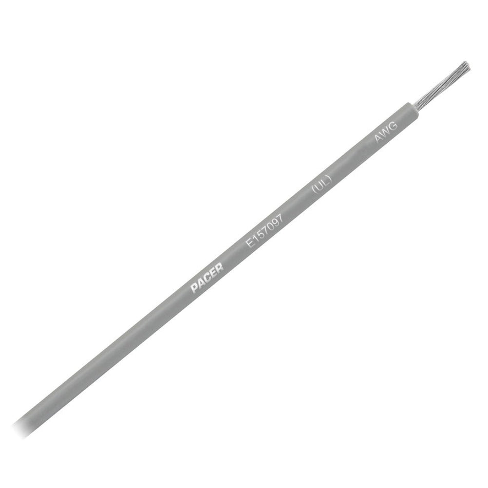 Pacer Grey 12 AWG Primary Wire - 25' - Get Tight Gear
