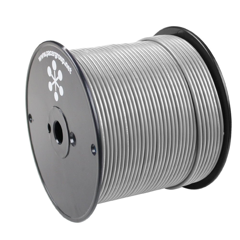Pacer Grey 18 AWG Primary Wire - 500' - Get Tight Gear