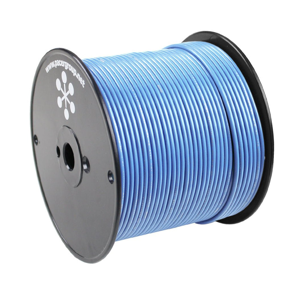 Pacer Light Blue 14 AWG Primary Wire - 500' - Get Tight Gear