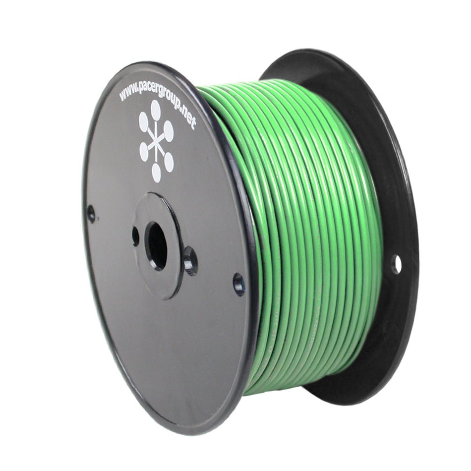 Pacer Light Green 14 AWG Primary Wire - 250' - Get Tight Gear