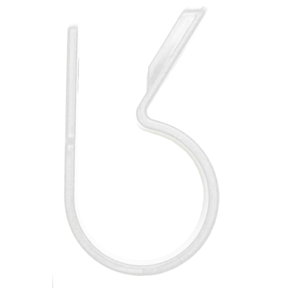 Pacer Nylon C - Clamps - 1/4" - Natural Color - 25 Pack - Get Tight Gear