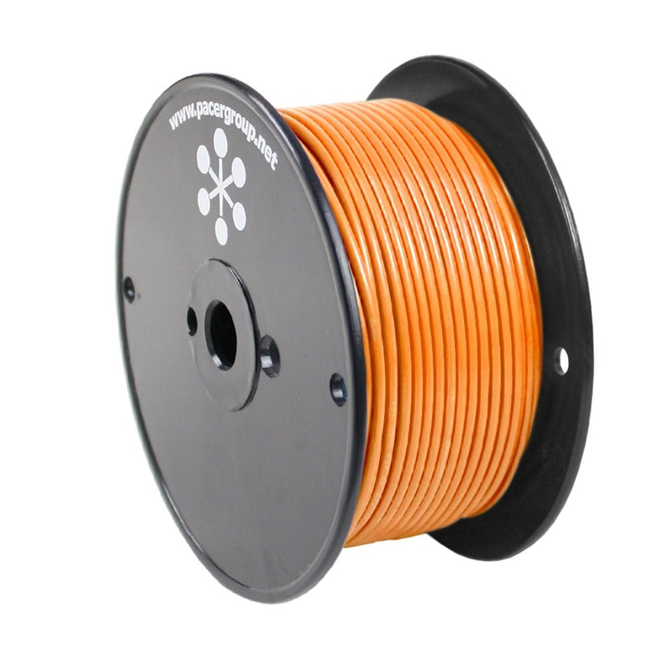 Pacer Orange 12 AWG Primary Wire - 250' - Get Tight Gear