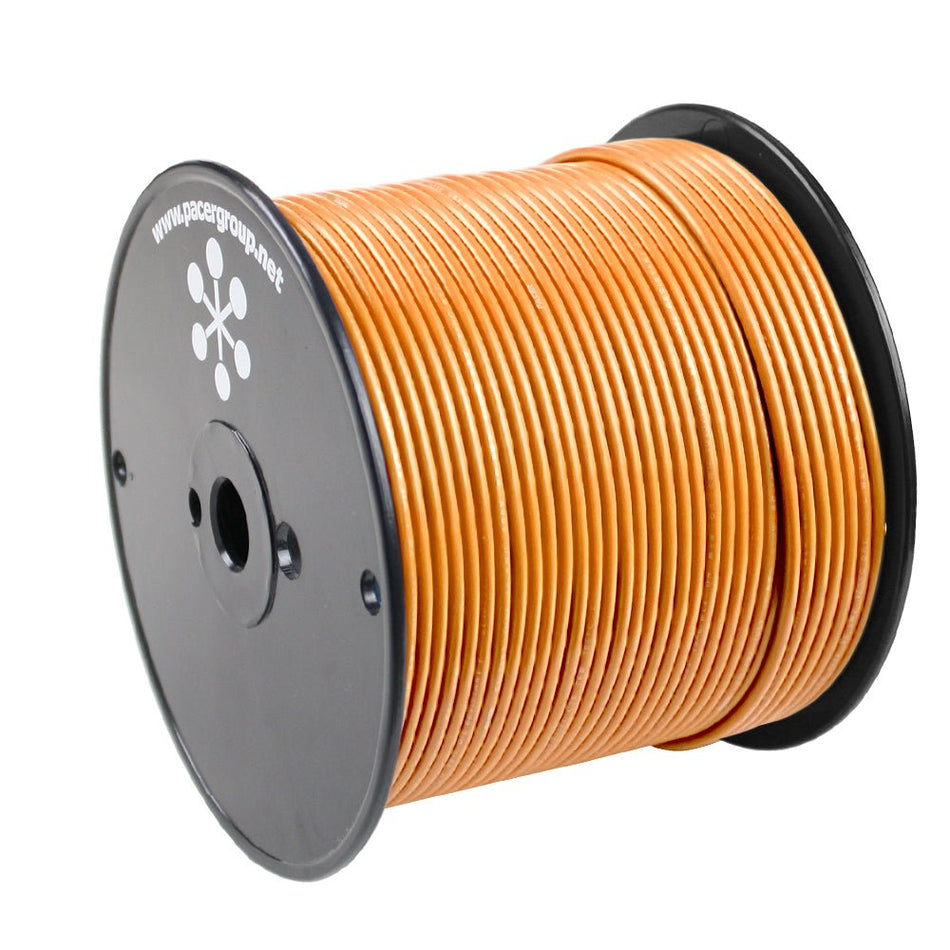 Pacer Orange 16 AWG Primary Wire - 500' - Get Tight Gear