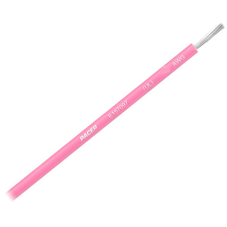 Pacer Pink 14 AWG Primary Wire - 25' - Get Tight Gear