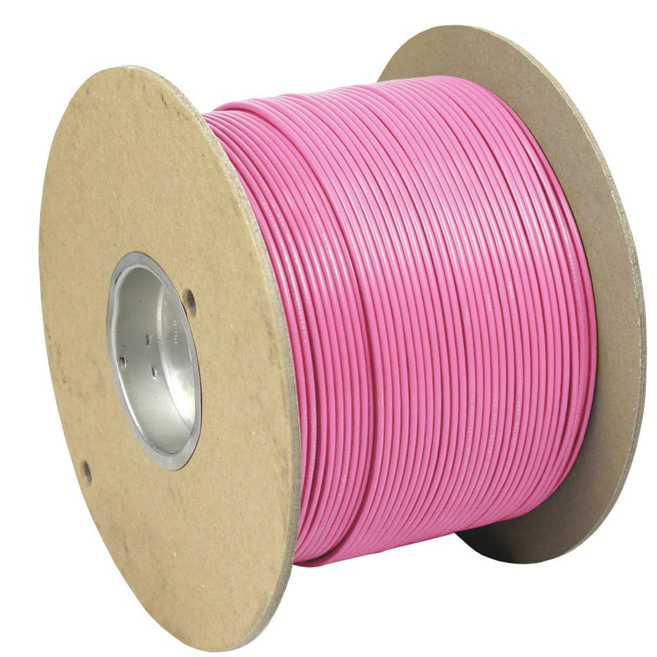 Pacer Pink 16 AWG Primary Wire - 1,000' - Get Tight Gear