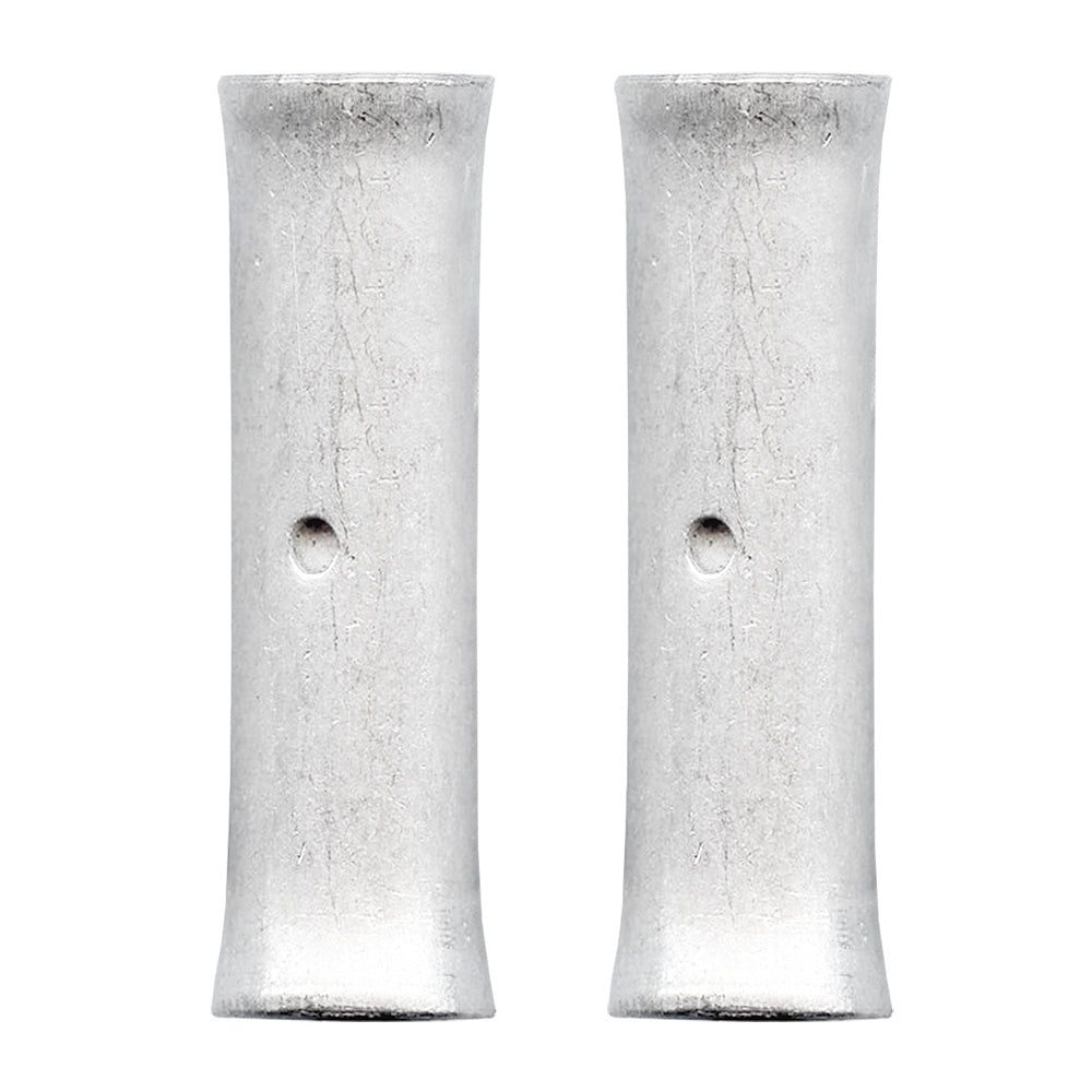 Pacer Seamless Butt Splice - 1/0 AWG - Non - Insulated - 2 Pack - Get Tight Gear