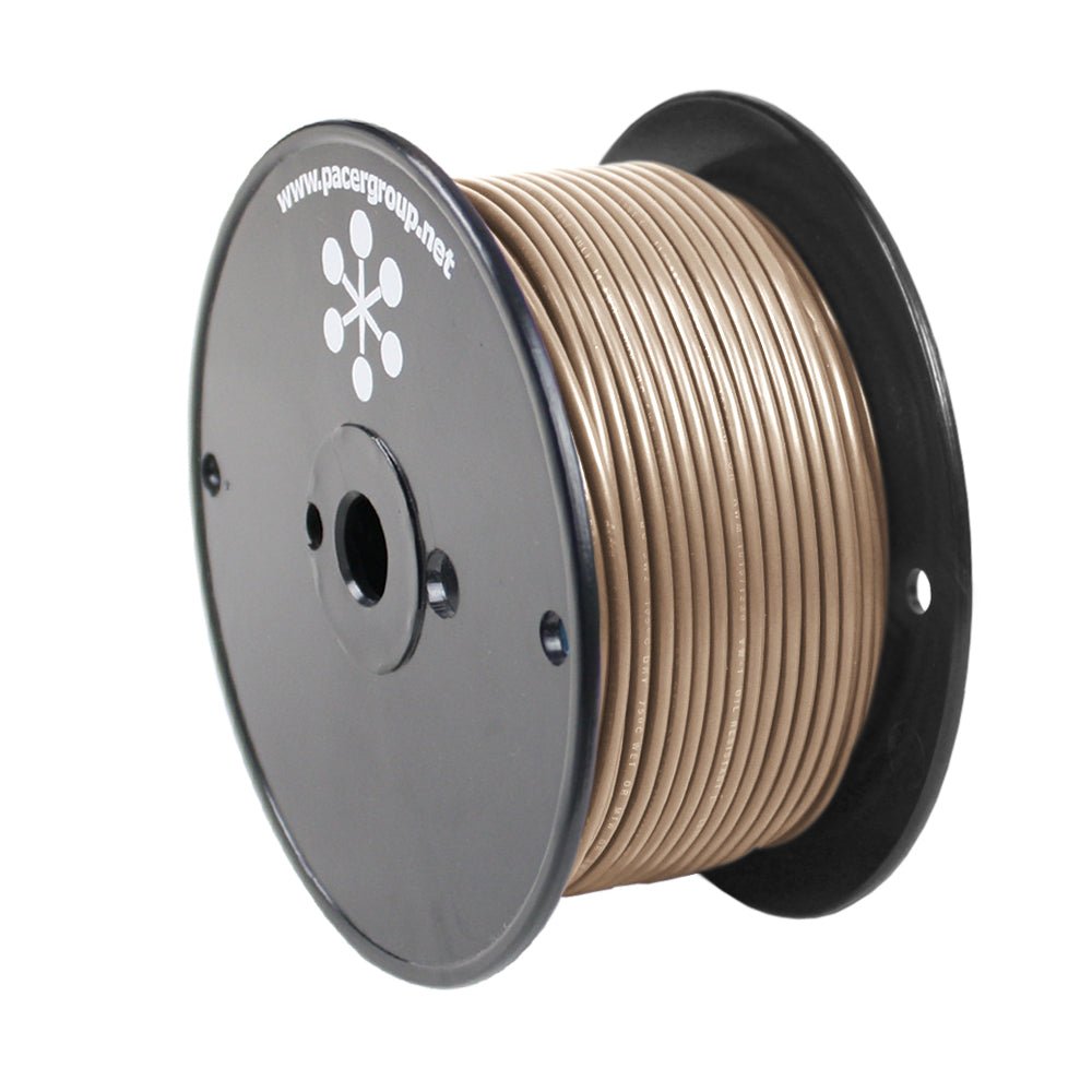 Pacer Tan 16 AWG Primary Wire - 250' - Get Tight Gear