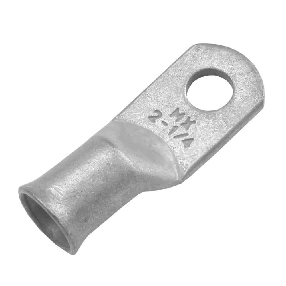 Pacer Tinned Lug 2 AWG - 1/4" Stud Size - 10 Pack - Get Tight Gear