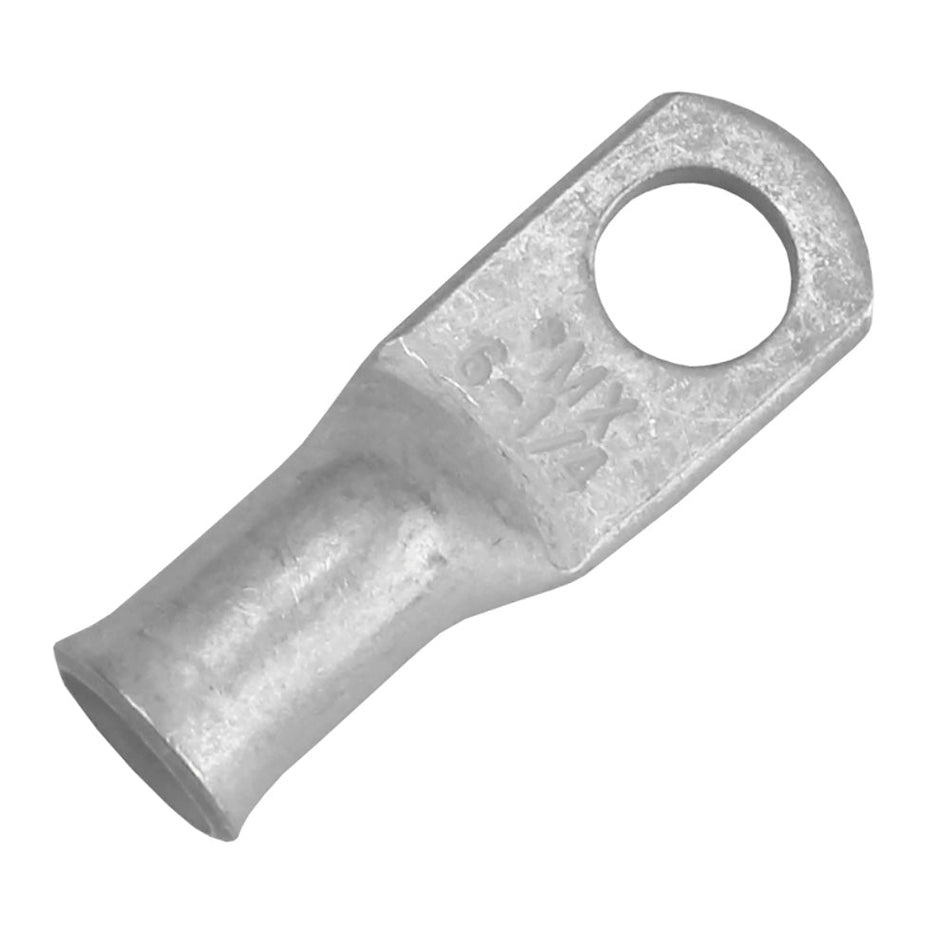 Pacer Tinned Lug 6 AWG - 1/4" Stud Size - 10 Pack - Get Tight Gear