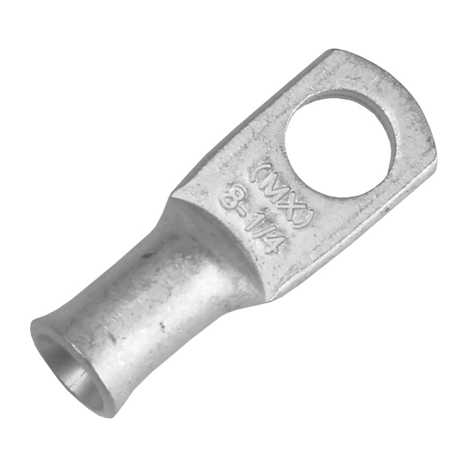 Pacer Tinned Lug 8 AWG - 1/4" Stud Size - 10 Pack - Get Tight Gear