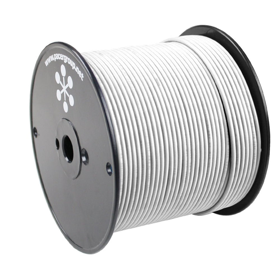 Pacer White 12 AWG Primary Wire - 500' - Get Tight Gear