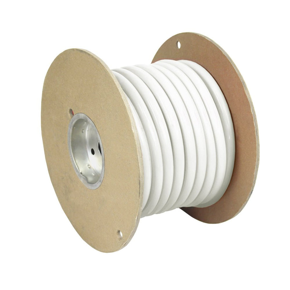 Pacer White 2 AWG Battery Cable - 25' - Get Tight Gear
