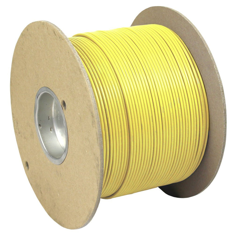 Pacer Yellow 8 AWG Primary Wire - 1,000' - Get Tight Gear