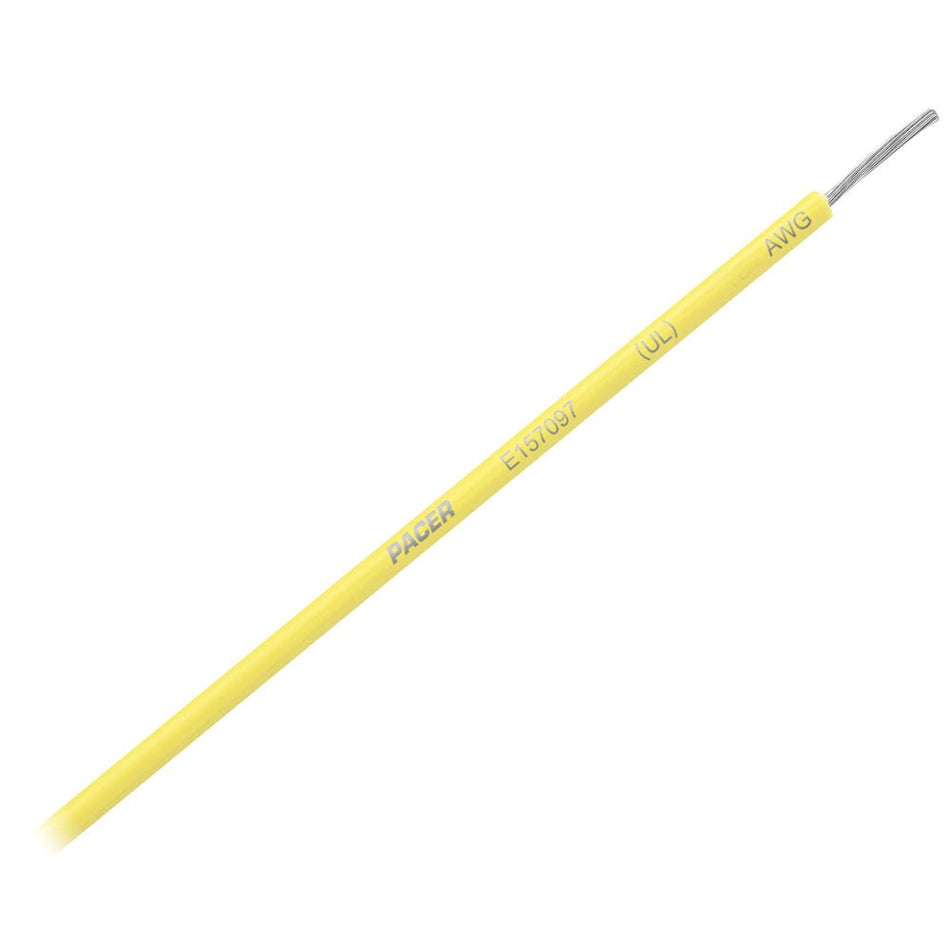 Pacer Yellow 8 AWG Primary Wire - 25' - Get Tight Gear