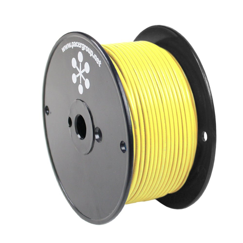 Pacer Yellow 8 AWG Primary Wire - 250' - Get Tight Gear