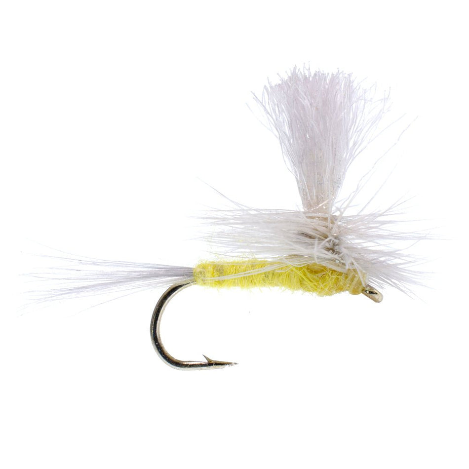 Pale Morning Dun Parachute PMD Classic Dry Fly - 6 Flies Hook Size 18 - Get Tight Gear