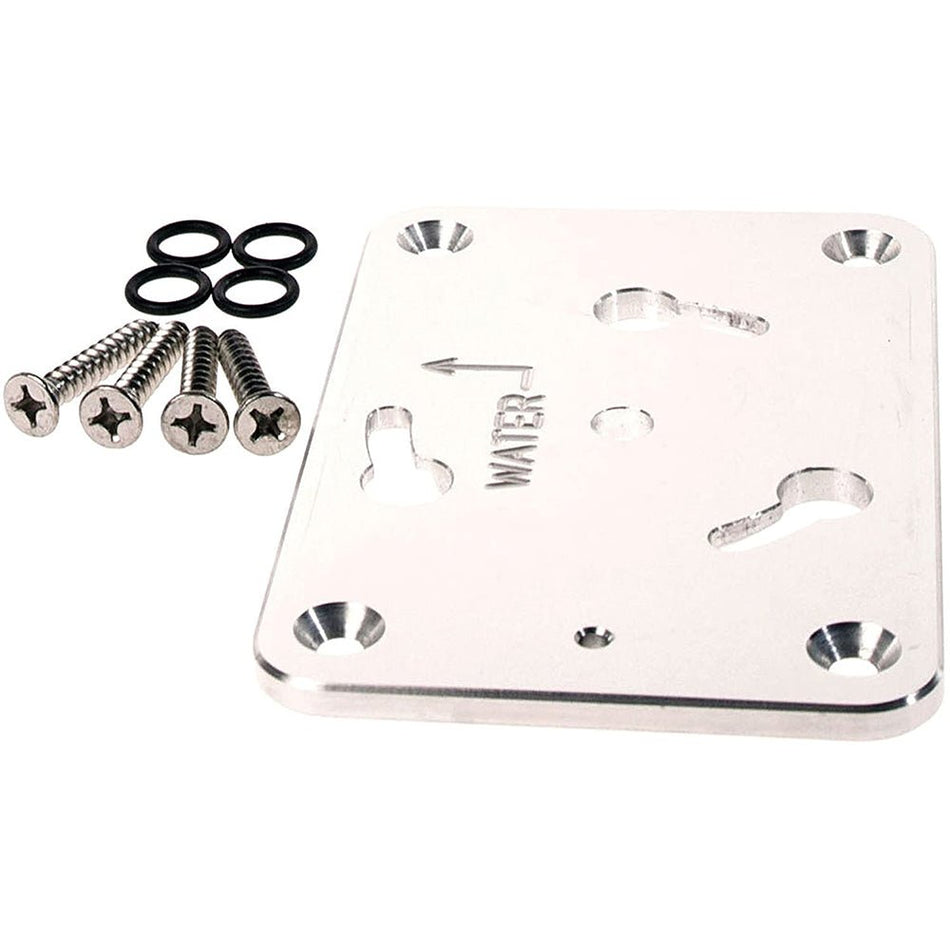 Panther Spare Bow Mount Base Kit f/ King Pin - Clear - Anodized - Get Tight Gear