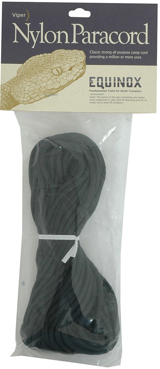 Paracord Black 50 Ft - Get Tight Gear