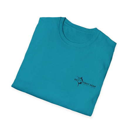 Patriotic Fish Graphic Unisex T-Shirt, July 4th Tee, American Pride Shirt, Casual Summer Top, Gift for Fishermen - Get Tight Gear